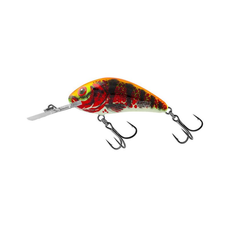 Produktbild Salmo Hornet Rattlin 4.5cm 6g 1,8-3,4m Holo Red Perch