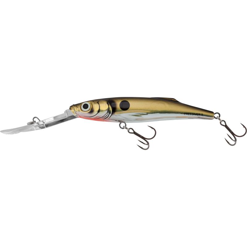 Produktbild Salmo Freediver Super Deep Runner Floating 12cm Gold Black Back