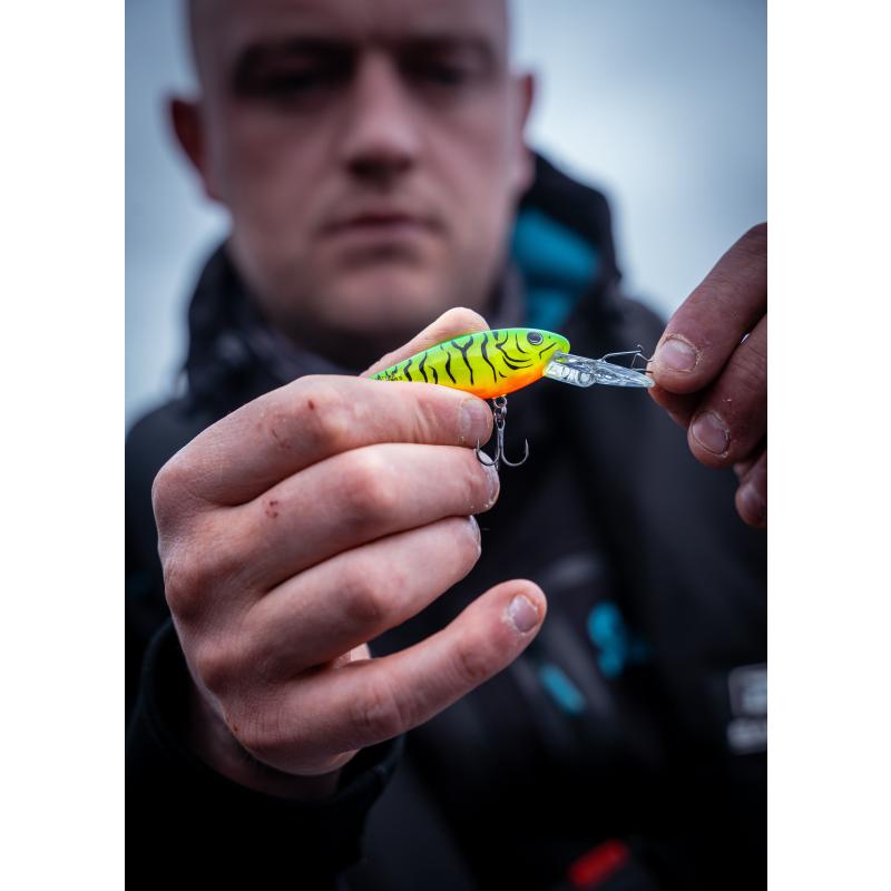 Salmo Rattlin&rsquo; Executors 7cm SDR Clear Green Tiger