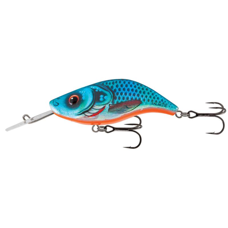 Salmo Sparky Shad 4cm Floating BLUE HOLOGRAPHIC SHAD