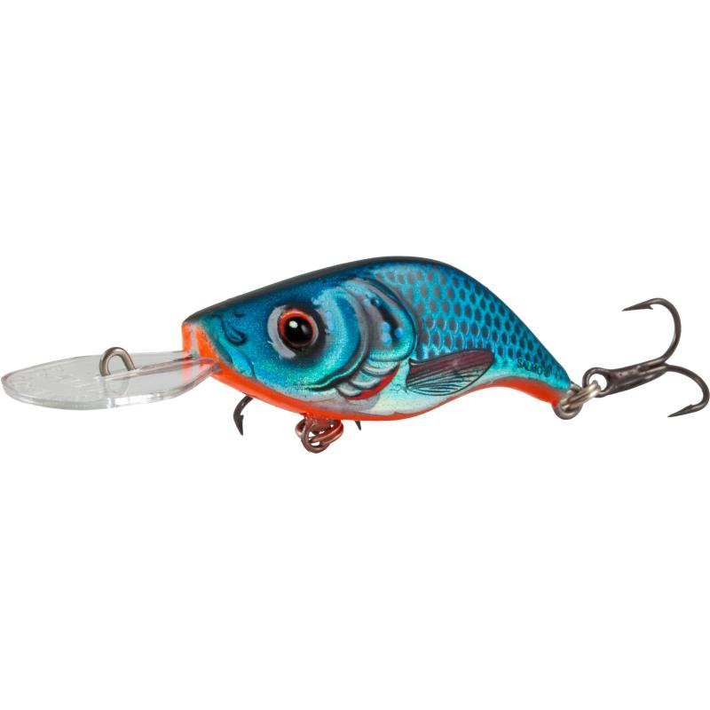 Salmo Sparky Shad 4cm Floating BLUE HOLOGRAPHIC SHAD