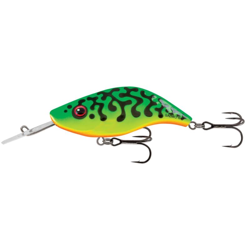 Salmo Sparky Shad 4cm Floating GREEN TIGER