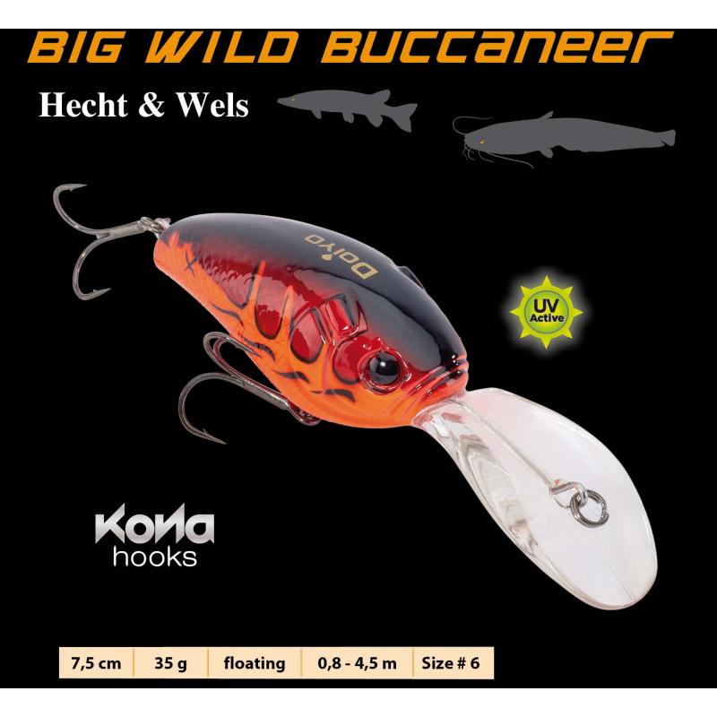 IC DOIYO Big Wild Buccaneer floating  UV 75mm GN