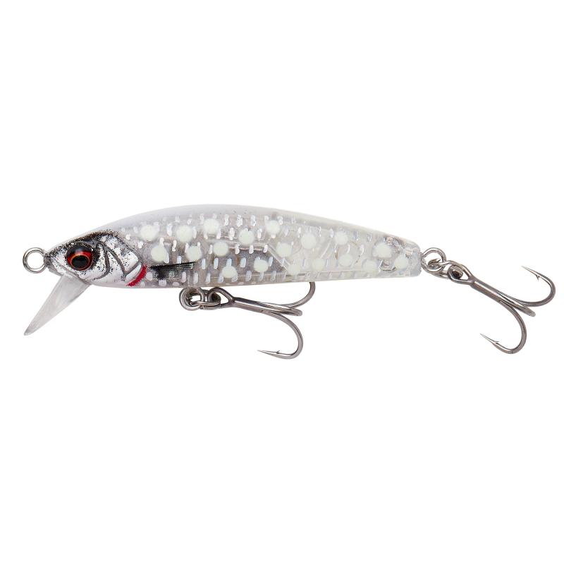 Savage Gear Gravity Minnow 5Cm 8G Fast Sinking Crystal White Glow