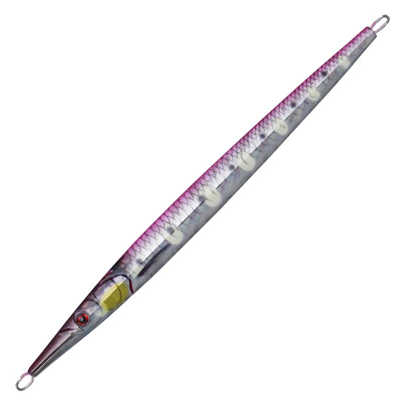 Savage Gear 3D Needle Jig 19Cm 80G Sinking Pink Flash Glow Dots Php