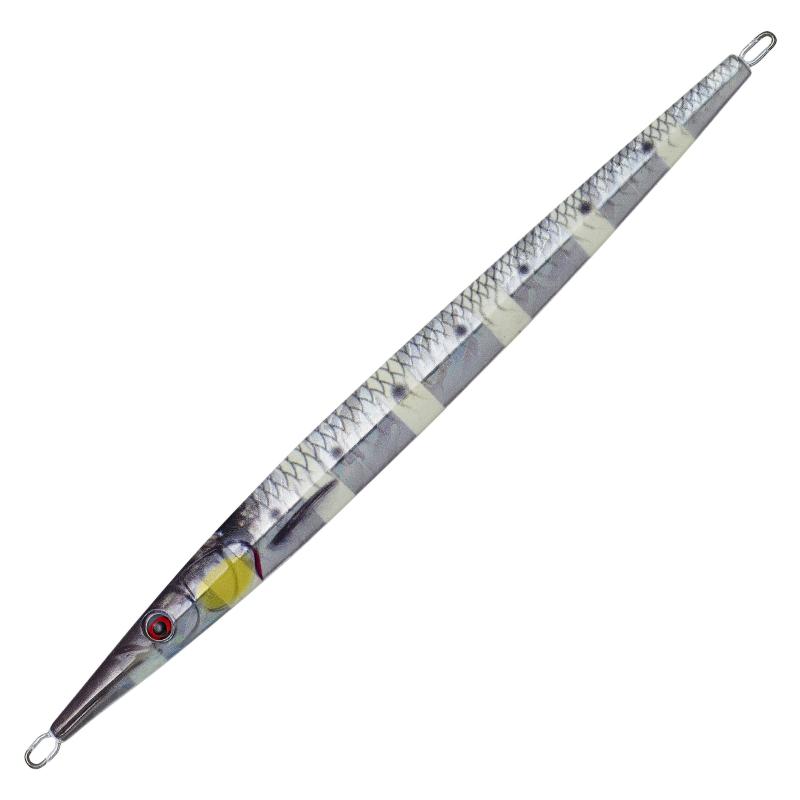 Savage Gear 3D Needle Jig 20Cm 100G Sinking Glow Zebra Php