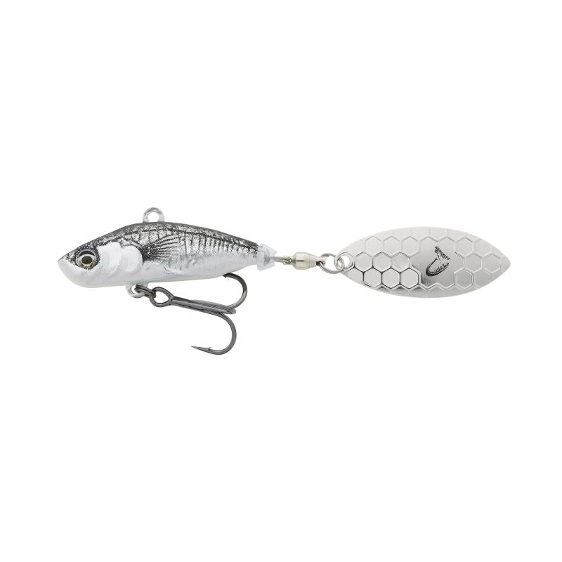 Savage Gear 3D Sticklebait Tailspin 6.5cm 9G Sinking Black Silver