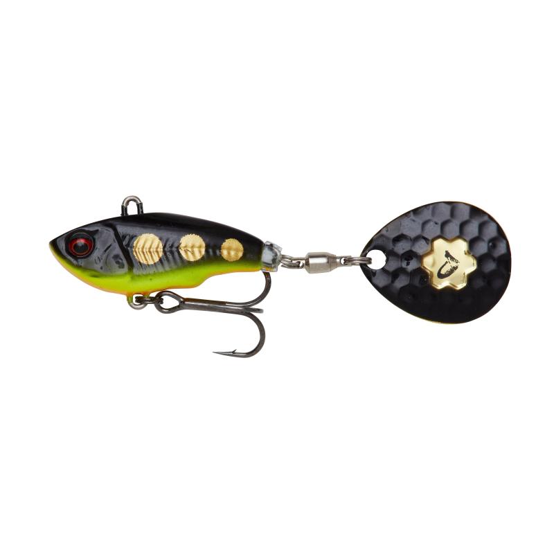 Savage Gear Fat Tail Spin 5.5cm 9G Sinking Black Magic