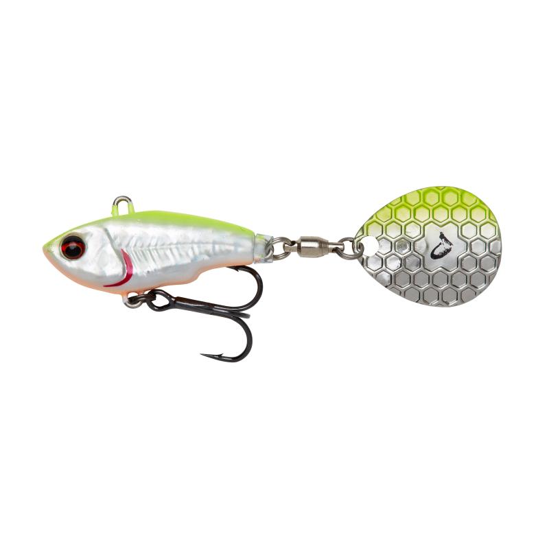 Produktbild Savage Gear Fat Tail Spin Nl 5.5cm 6.5g S Lemon Back Flash