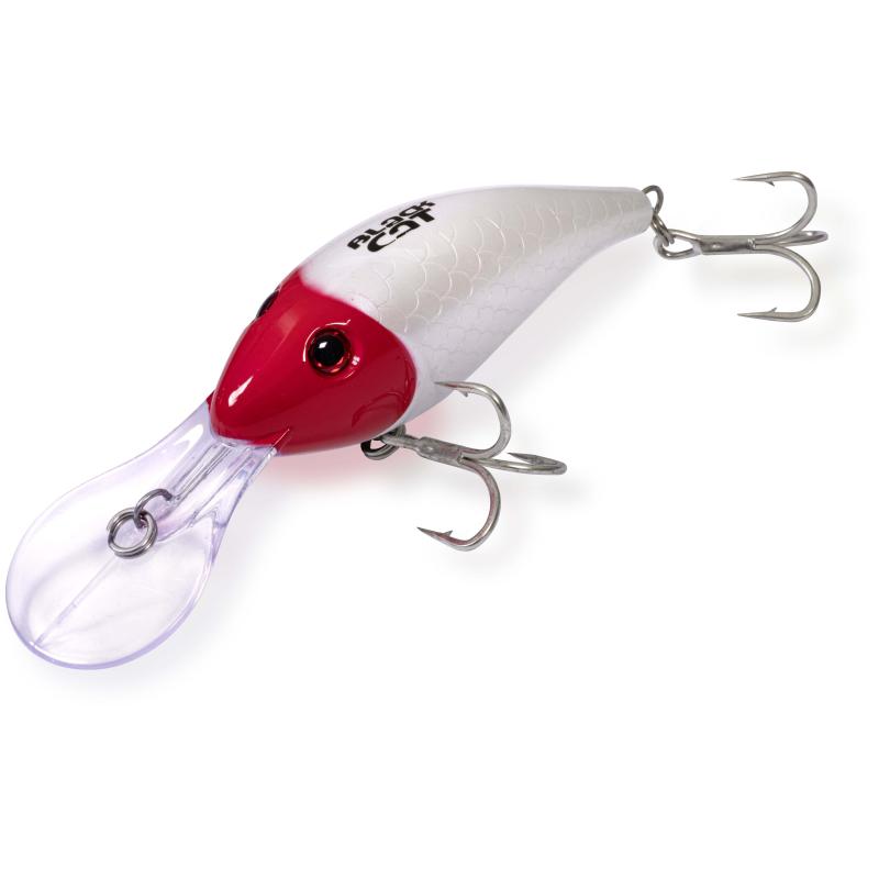 Black Cat 50g 16cm Cranker red head sinkend