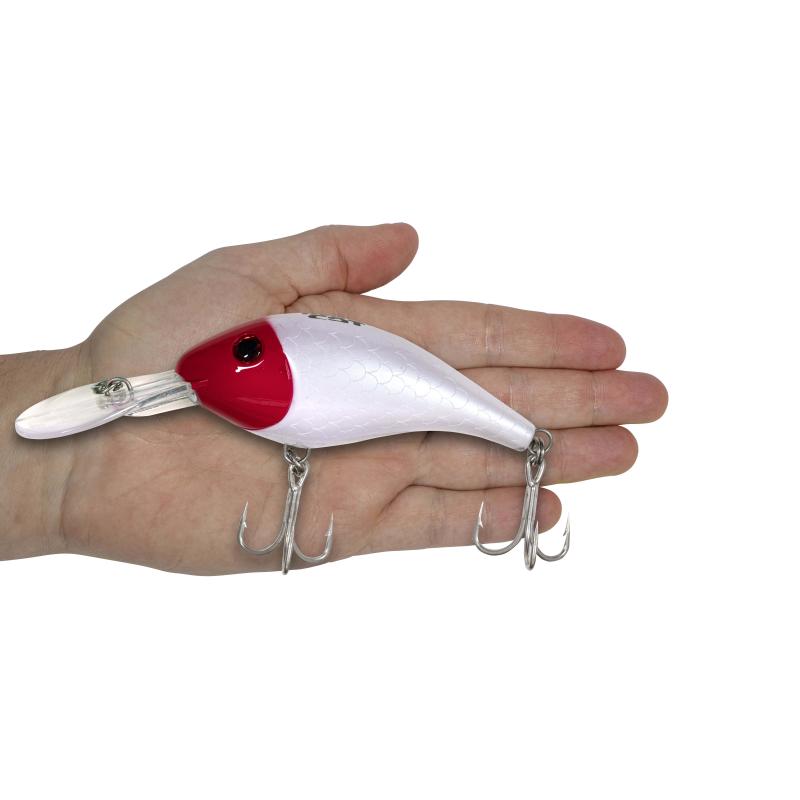 Black Cat 50g 16cm Cranker red head sinkend