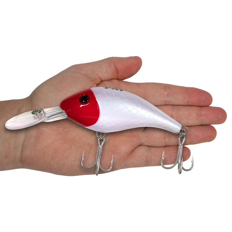 Black Cat 50g 16cm Cranker red head sinkend