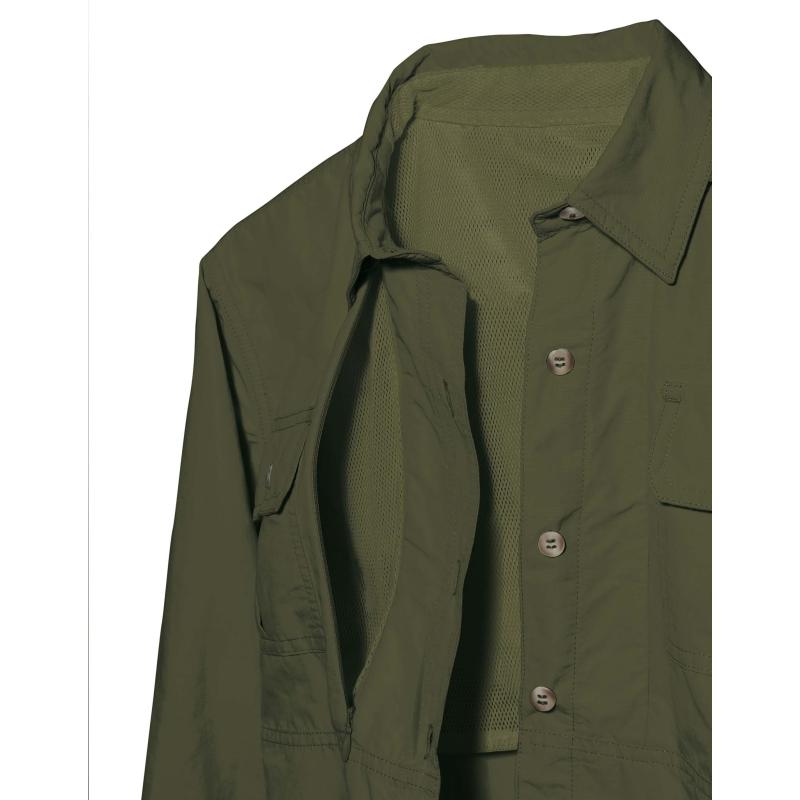 Viavesto Herrenhemd Sr. Eanes: Khaki, Gr. 54