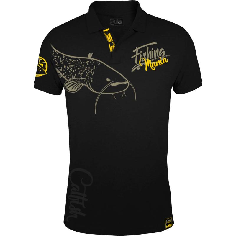 Produktbild Hotspot Design Polo Fishing Mania CatFish size XL