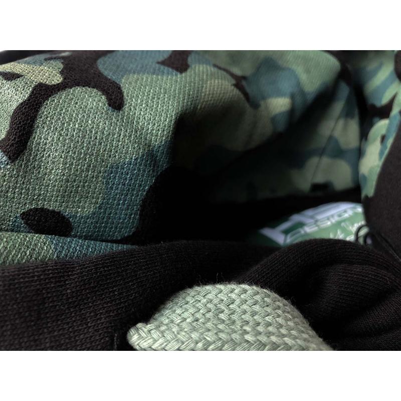 Hotspot Design Hoodie Carpfishing with camo detail - Size XL