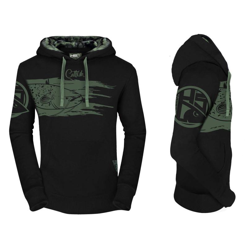 Produktbild Hotspot Design Hoodie Catfish with camo detail - Size XL