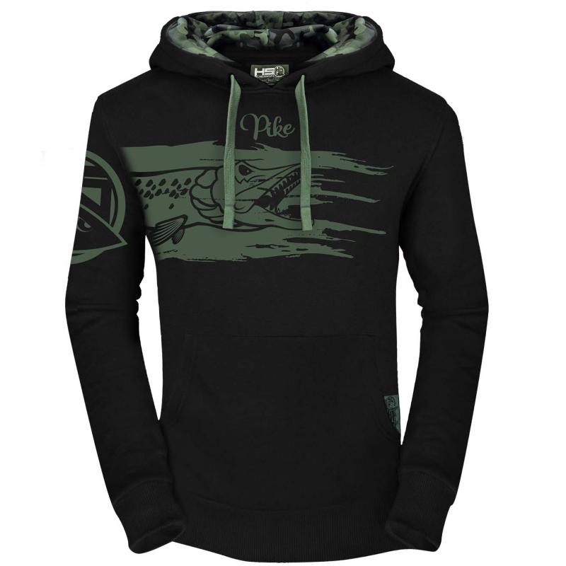 Hotspot Design Hoodie Pike with camo detail - Size M