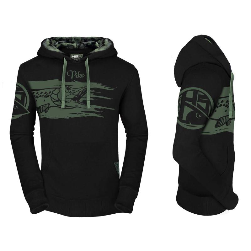 Produktbild Hotspot Design Hoodie Pike with camo detail - Size XXL