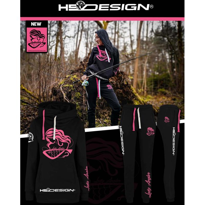 Hotspot Design Hoodie Lady Angler size L