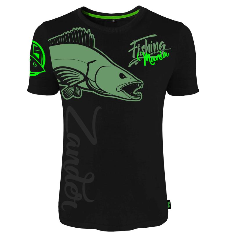 Produktbild Hotspot Design T-shirt Fishing Mania Zander size XL