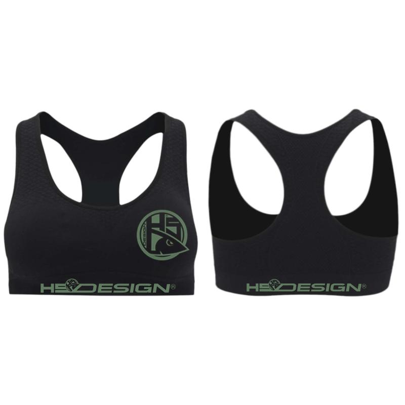 Produktbild Hotspot Design Sport Bra green logo Size L