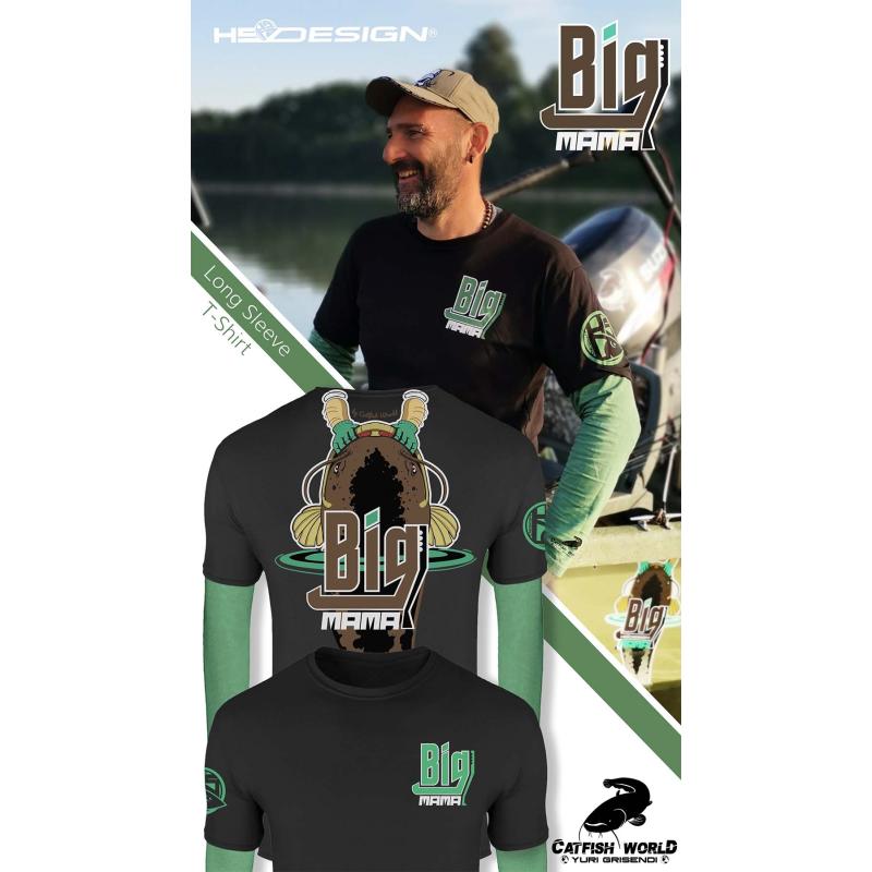 Hotspot Design Long sleeves t-shirt BIG MAMA size M