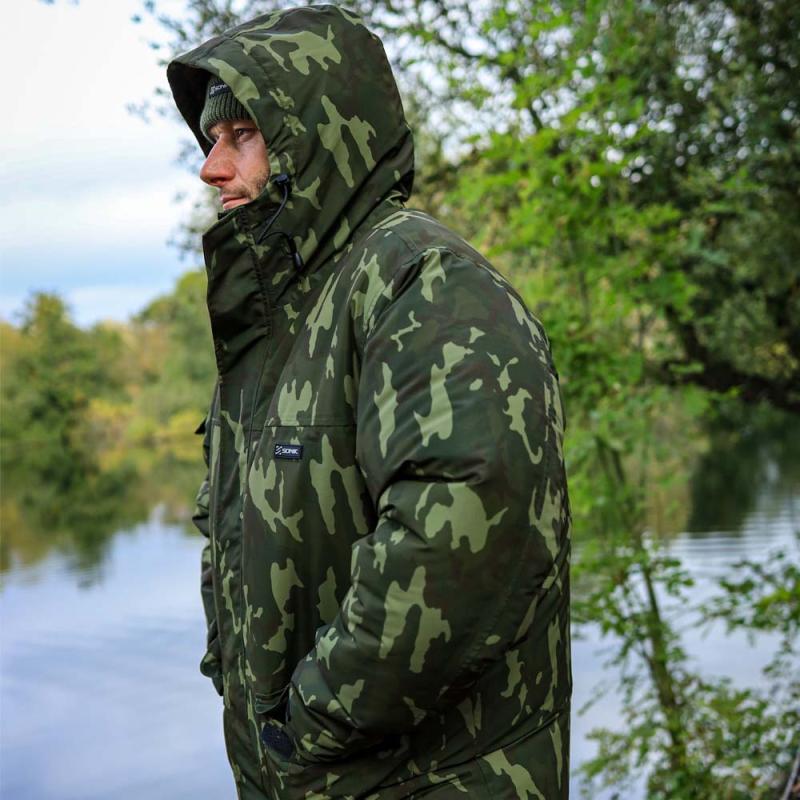 Sonik Heavy Weight Padded Jacket Camo-M