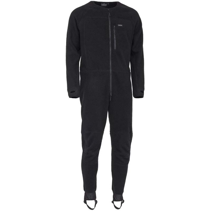 Kinetic Heavy Warm Bib L/S S Black