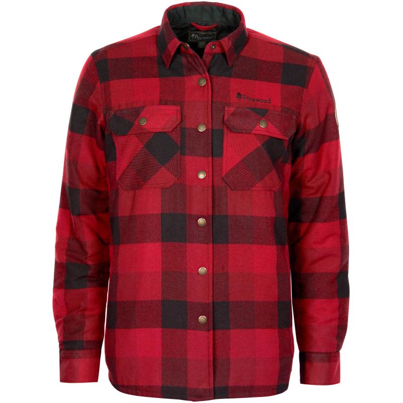 Produktbild Pinewood Canada Classic 2.0 Women Shirt Red/Black XS