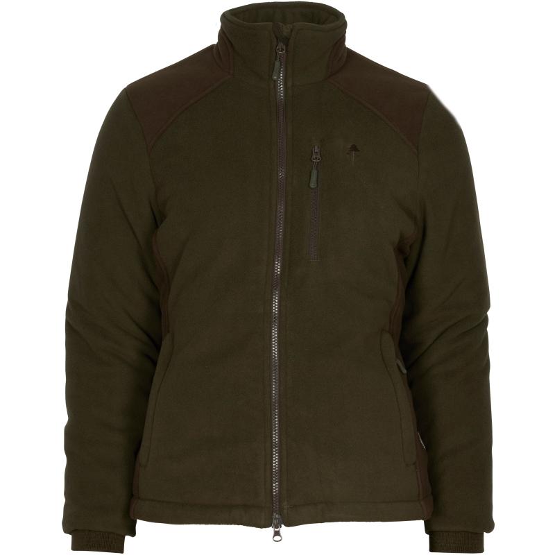Produktbild Pinewood Harriette Padded Women Fleece Jacket Green/Suede Brown S