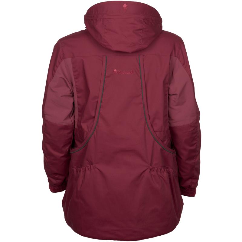Pinewood Dog Sports Trainer Women Jacket D.Tomato/D.Red XS