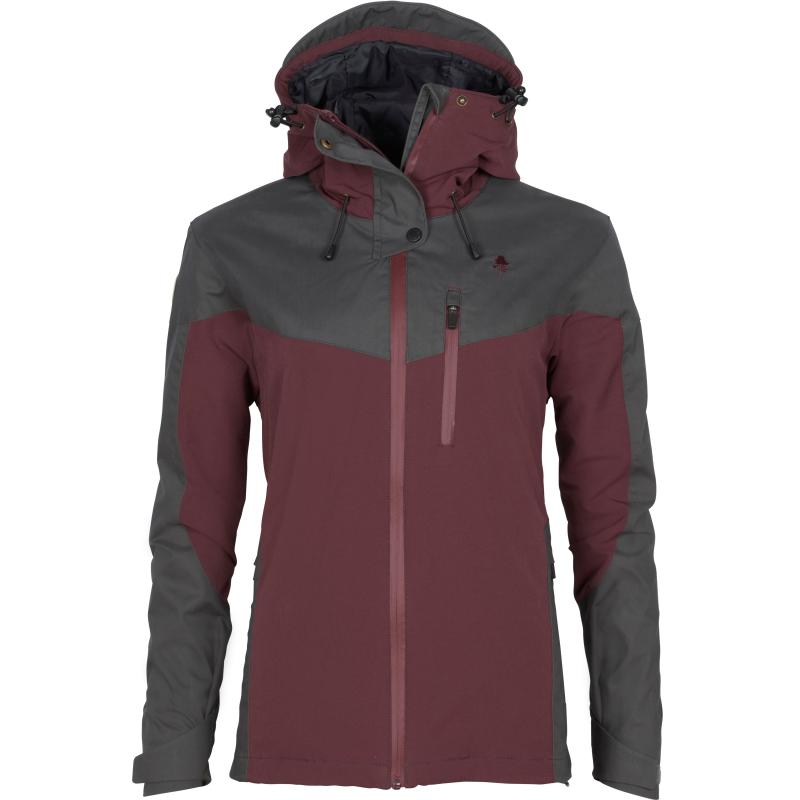 Produktbild Pinewood Finnveden Hybrid Extreme Women Jacket Earth Plum/D.Anthracite S