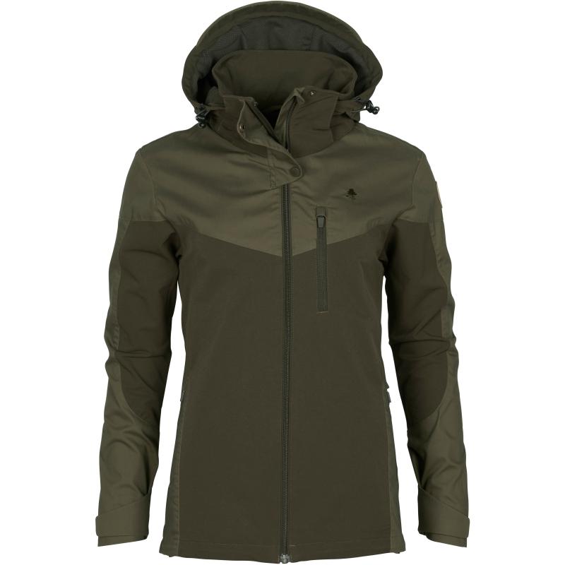 Produktbild Pinewood Finnveden Hybrid Women Jacket D.Olive/H.Olive L