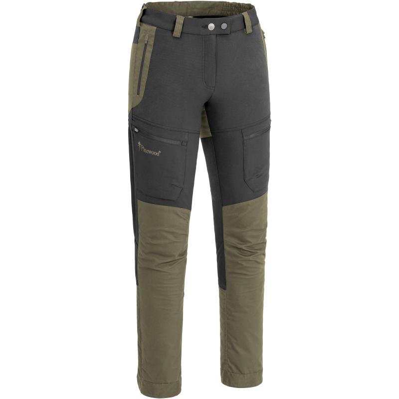 Produktbild Pinewood Finnveden Hybrid Women Trouser Mid Green/D.Anthracite 46