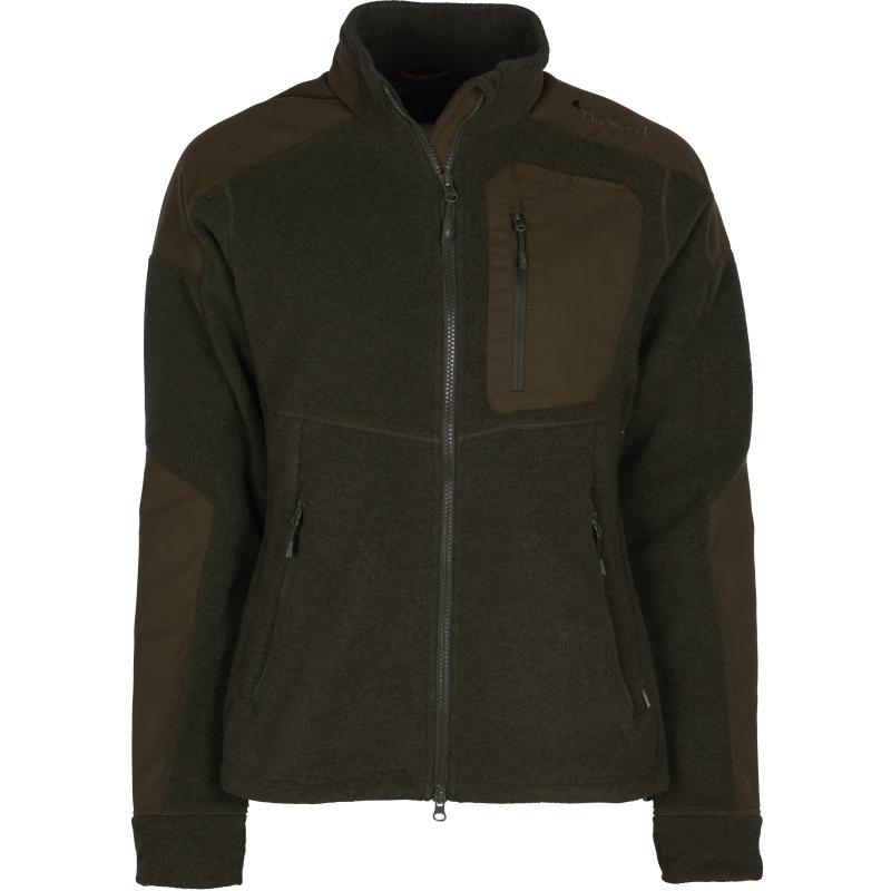 Produktbild Pinewood Sm&aring;land Forest Women Fleece Jacket H.Green S