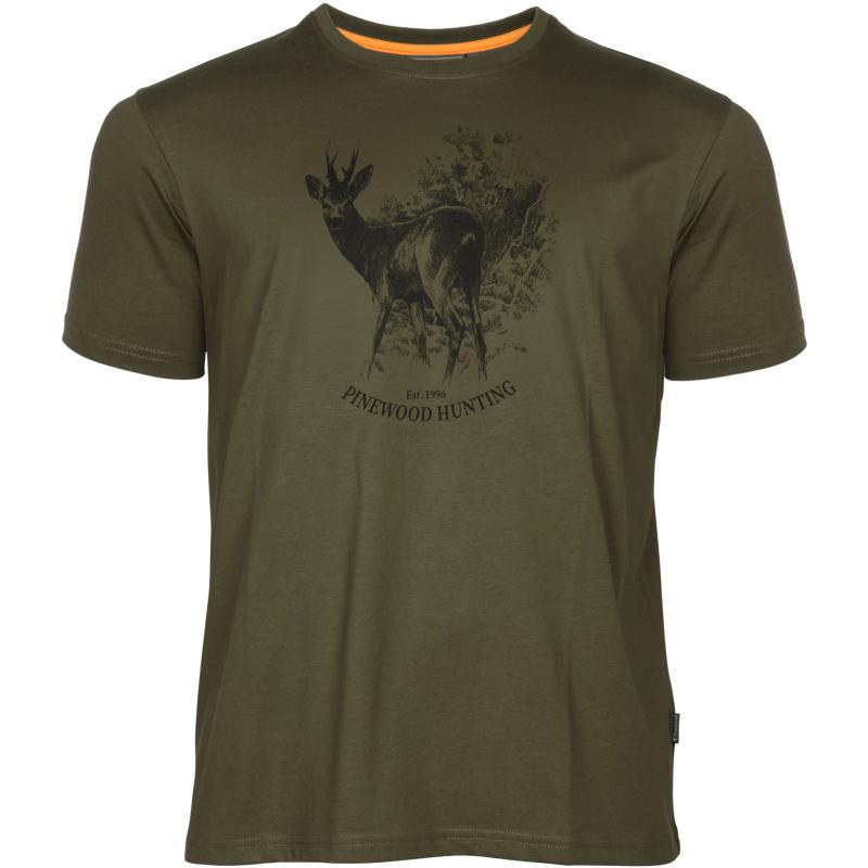 Produktbild Pinewood Roe Deer T-Shirt Olive XL