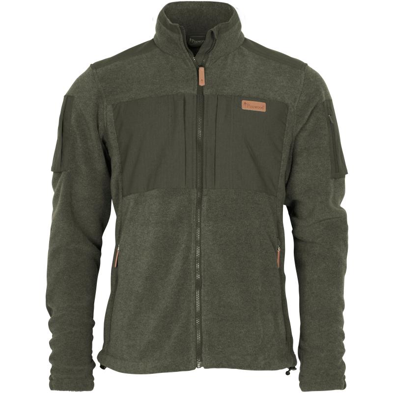 Produktbild Pinewood Lappland Rough Fleece Jacket Olive Melange/D.Olive S