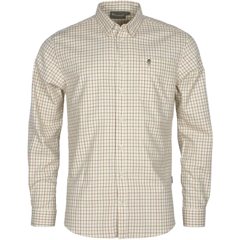 Produktbild Pinewood Nydala Grouse Shirt Offwhite/Green XXL