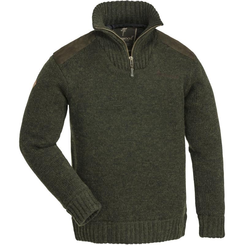 Produktbild Pinewood Hurricane Kids Sweater D.Green Melange 176