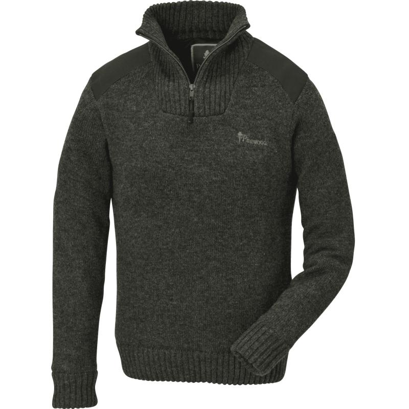 Produktbild Pinewood Hurricane Women Sweater D.Green Melange XL