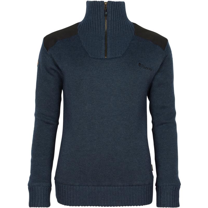 Produktbild Pinewood Hurricane Women Sweater D.Navy Melange XXL