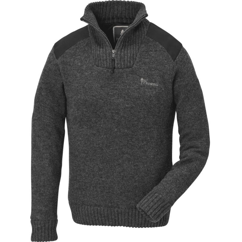 Produktbild Pinewood Hurricane Women Sweater D.Grey Melange S