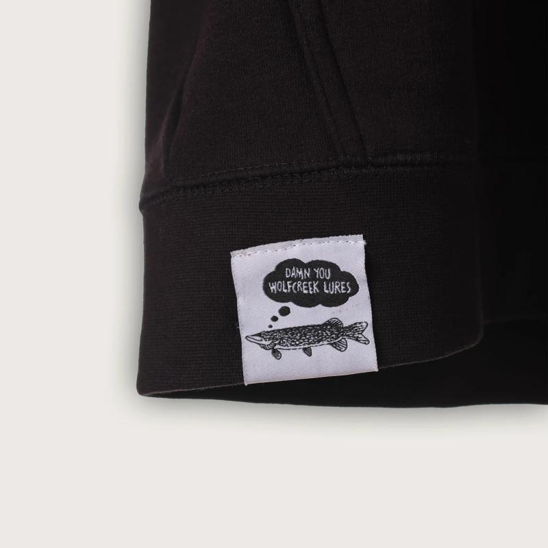 Pike Logo Hoodie, Black, L