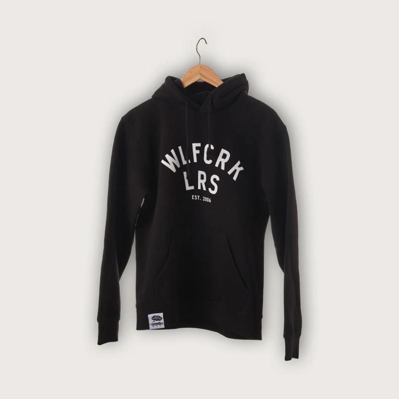 WLFCRK LRS Logo Hoodie, Black, S