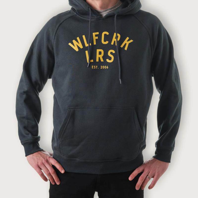 WLFCRK LRS Logo Hoodie, Green, M