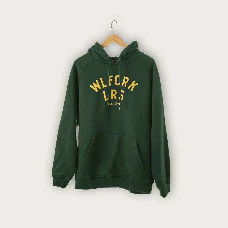 WLFCRK LRS Logo Hoodie, Green, XL