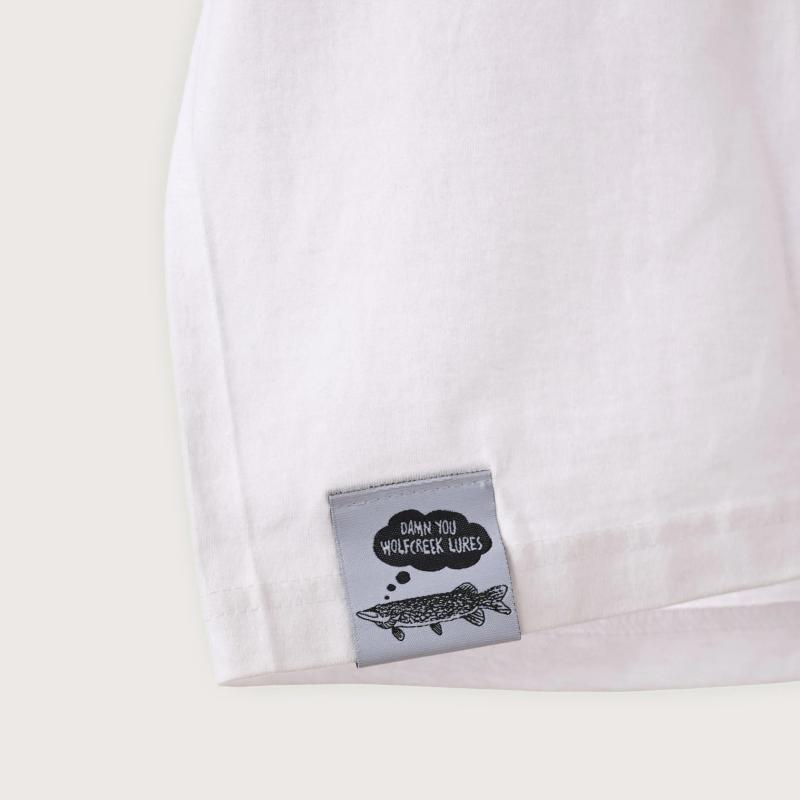 WLFCRK LRS Logo T-shirt, White, M