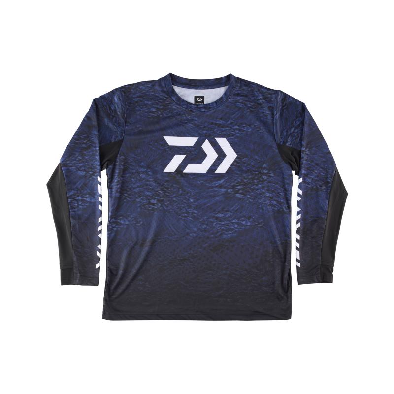 Daiwa D-VEC SUNP. LS-Shirt 2XL Navy