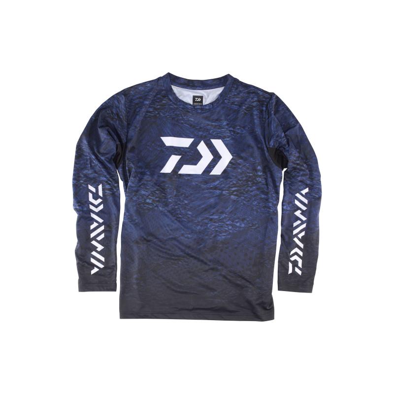 Daiwa D-VEC SUNP. LS-Shirt 2XL Navy