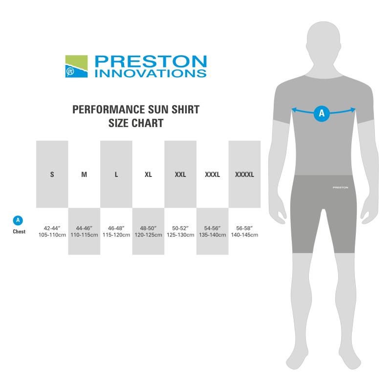 Produktbild Preston Performance Sun Shirt UPF-35 - Small